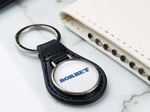 Borbet Llavero Personal Edición Grabada Regalo a Medida